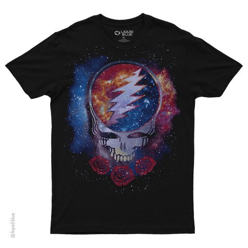 Grateful Dead - Cosmic Stealie Black T Shirt